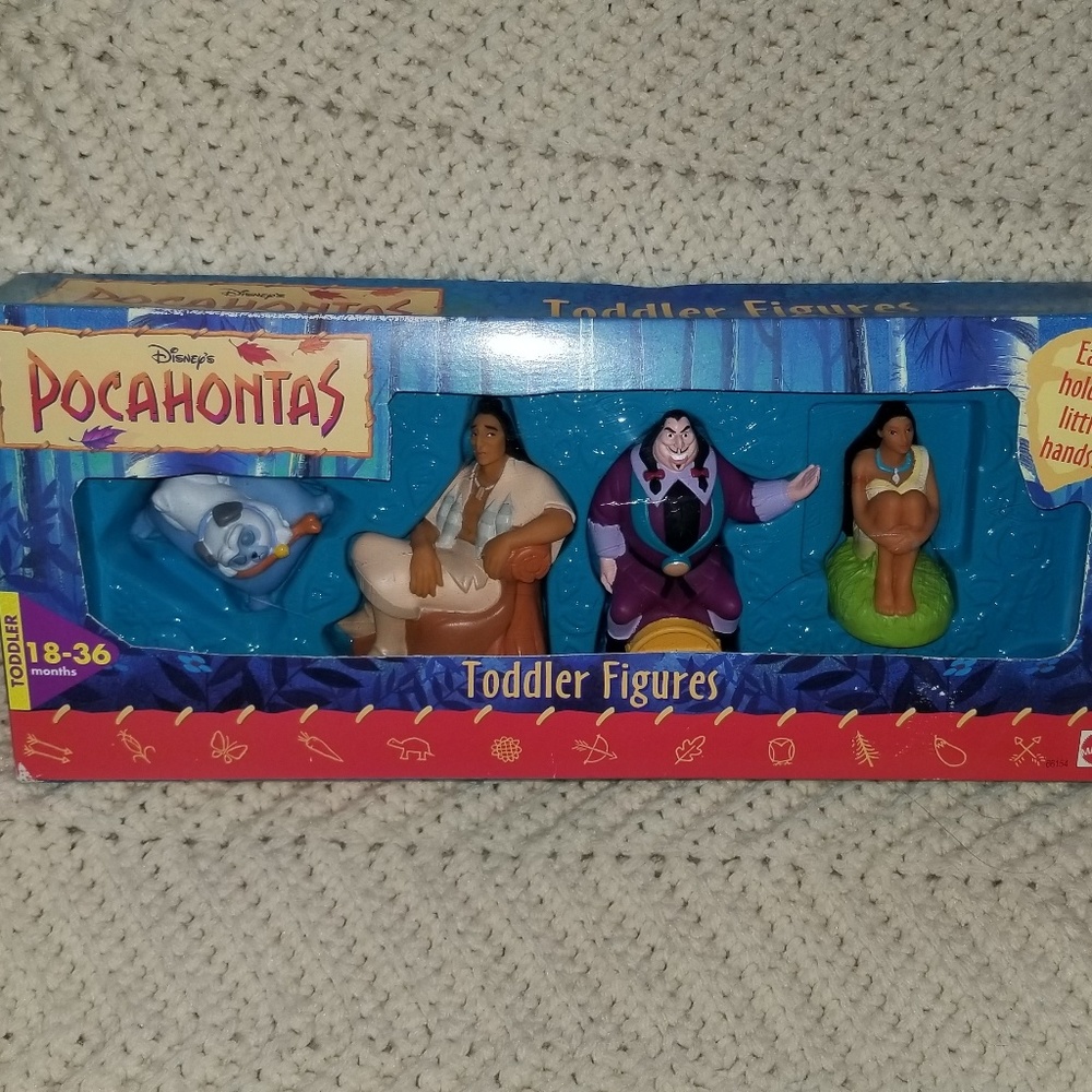 Vintage Disney Pocahontas Toddler Figures Set